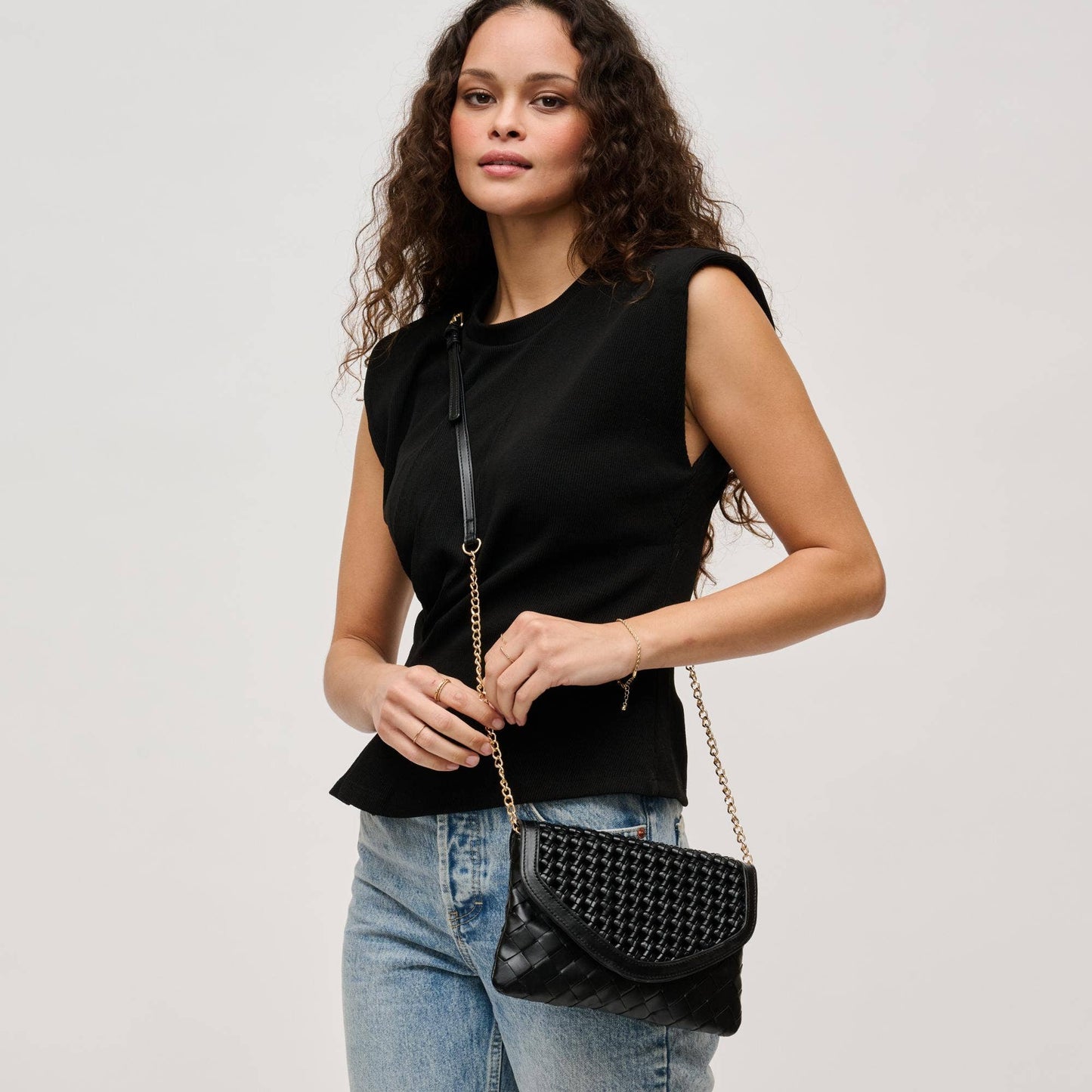 Emma Woven Crossbody