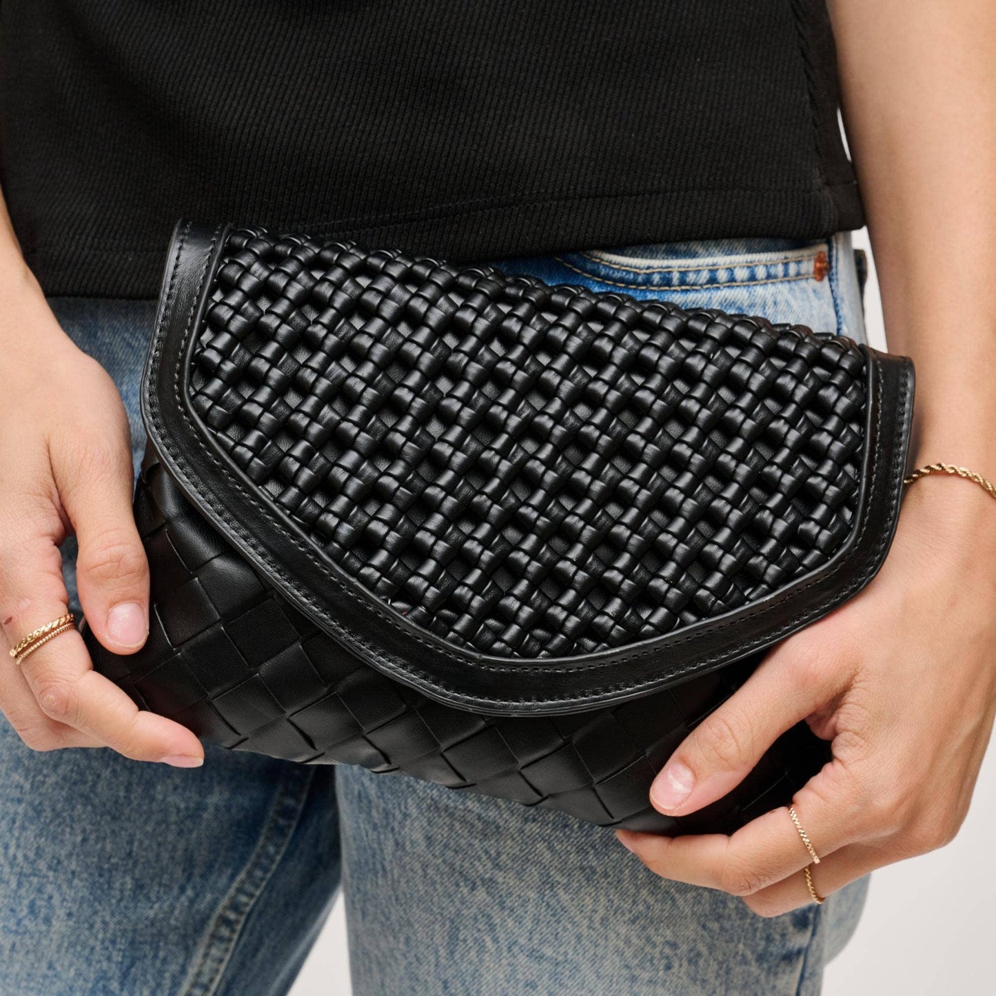 Emma Woven Crossbody