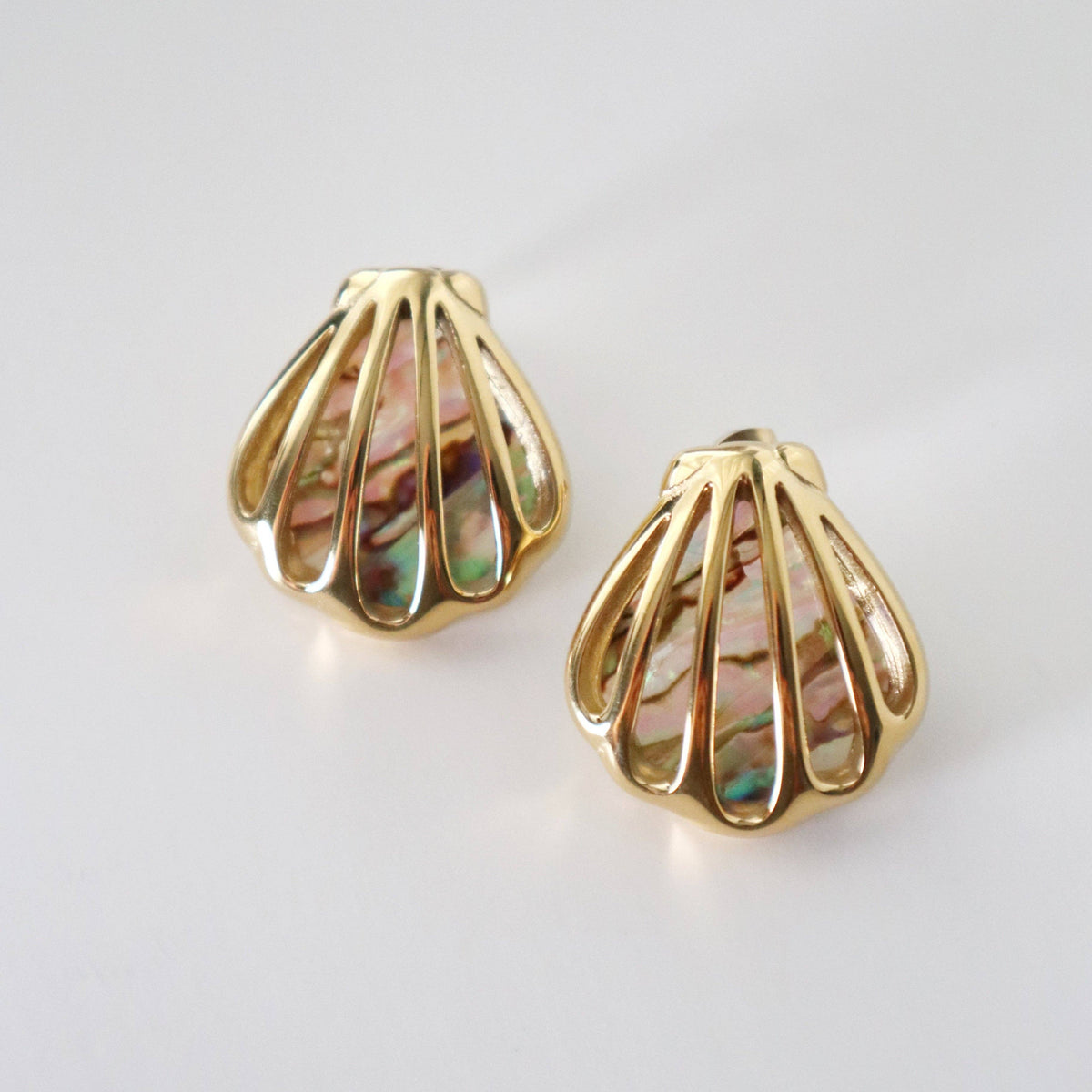 Aurora Seashell Earrings | Coastal Jewelry