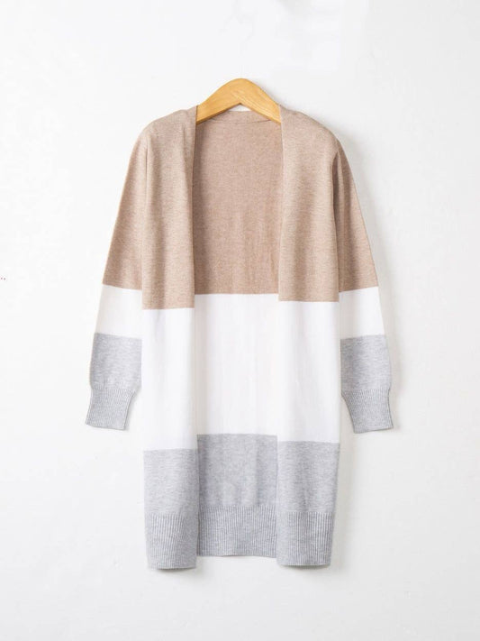 Casual Open Front Oversized Cardigan Sweater
