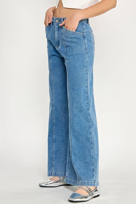 Power Denim Wide Legs Jeans