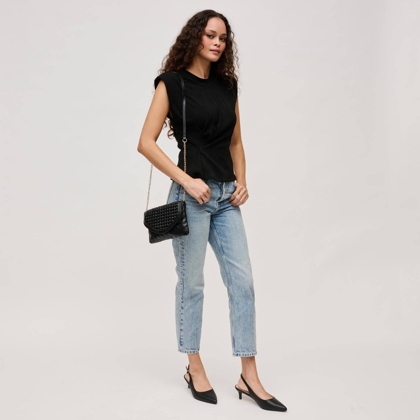 Emma Woven Crossbody
