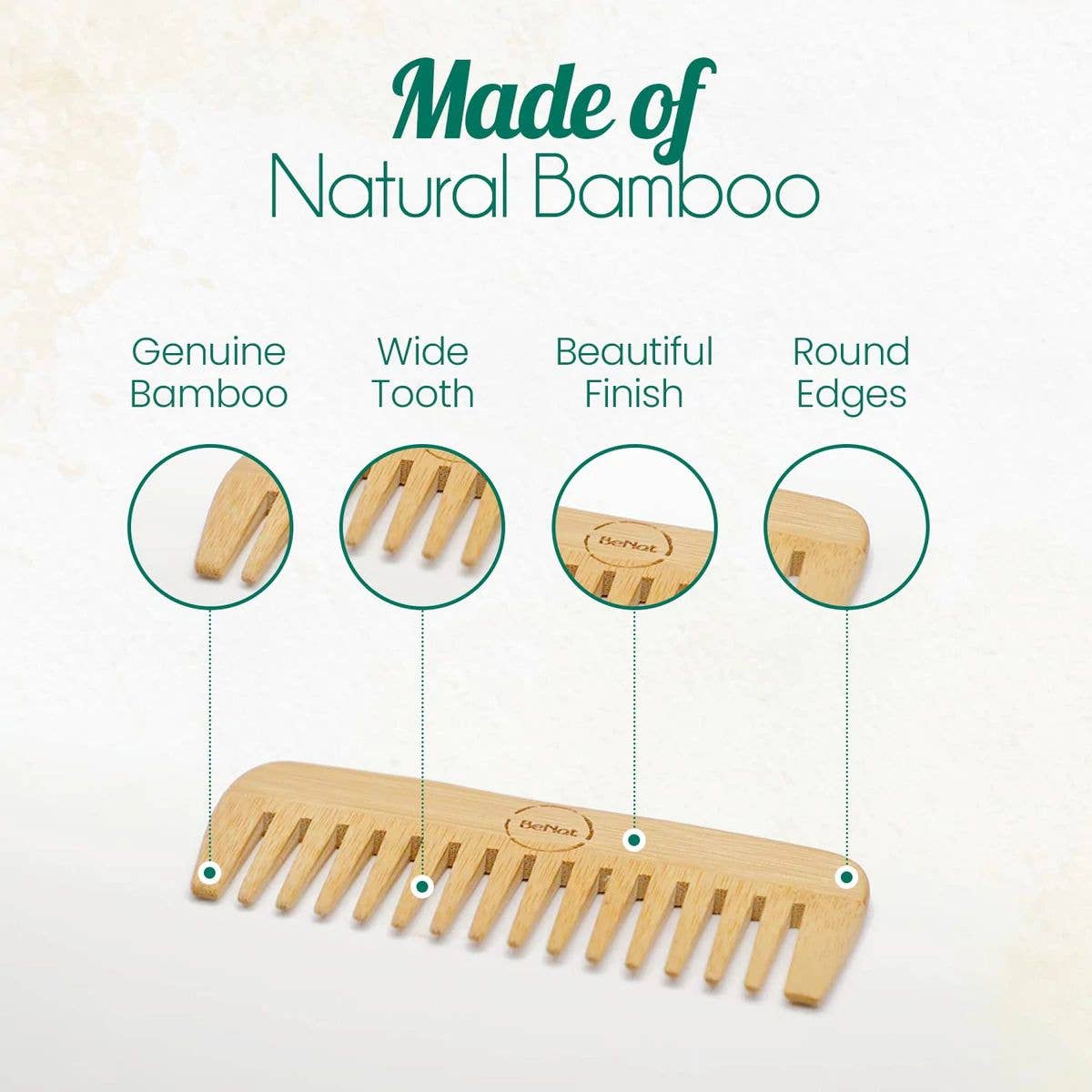 Choixe - All-Natural Bamboo Comb