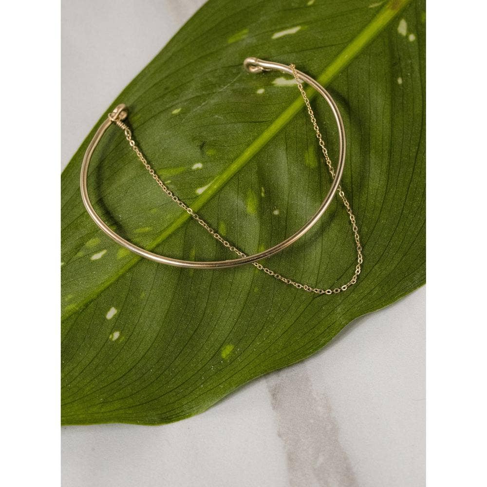 Bar and Chain Bracelet