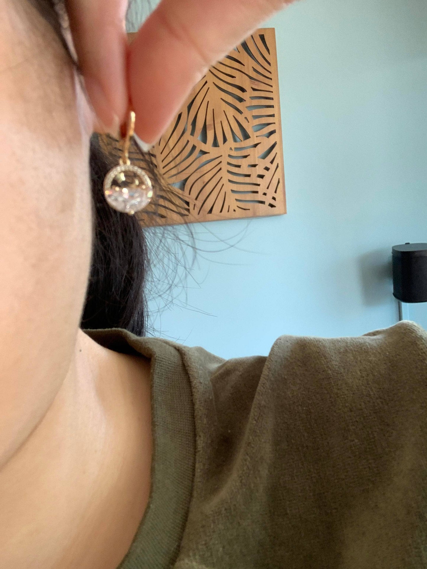 The Midnight Sea Star Drop Earrings