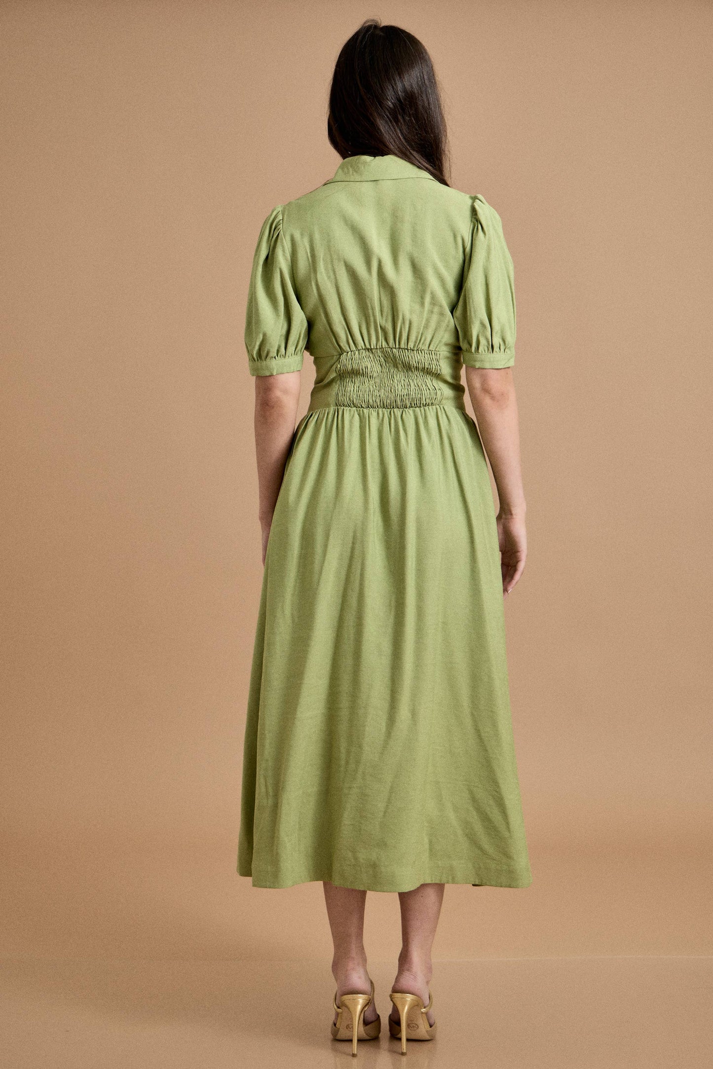 Skylar Rose - Button Down Midi Dress