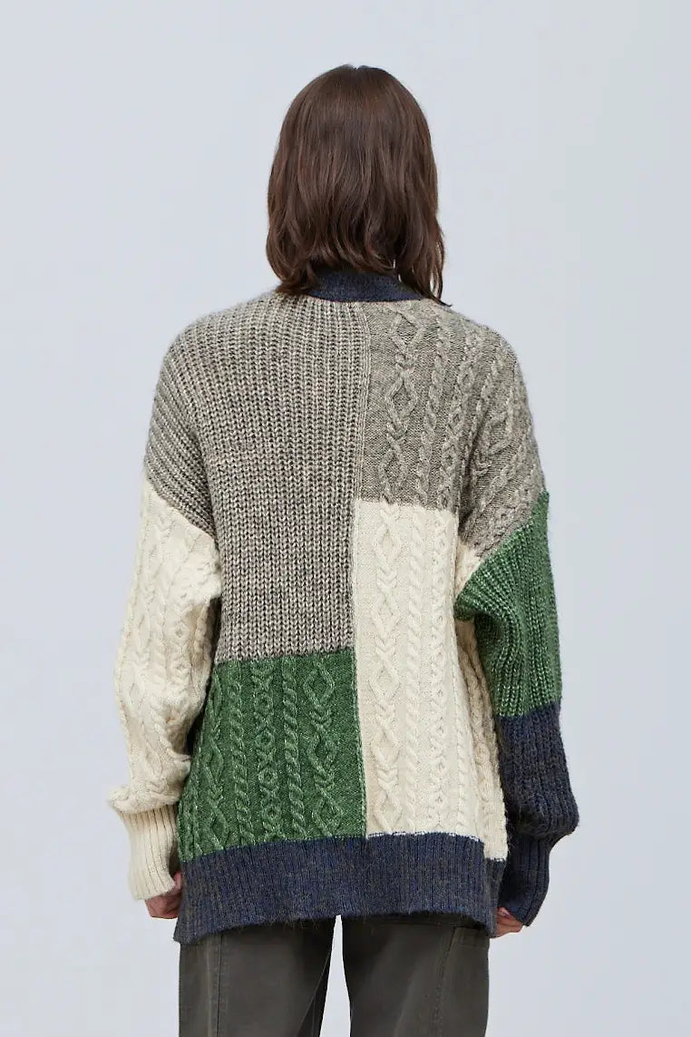 Color Block Sweater