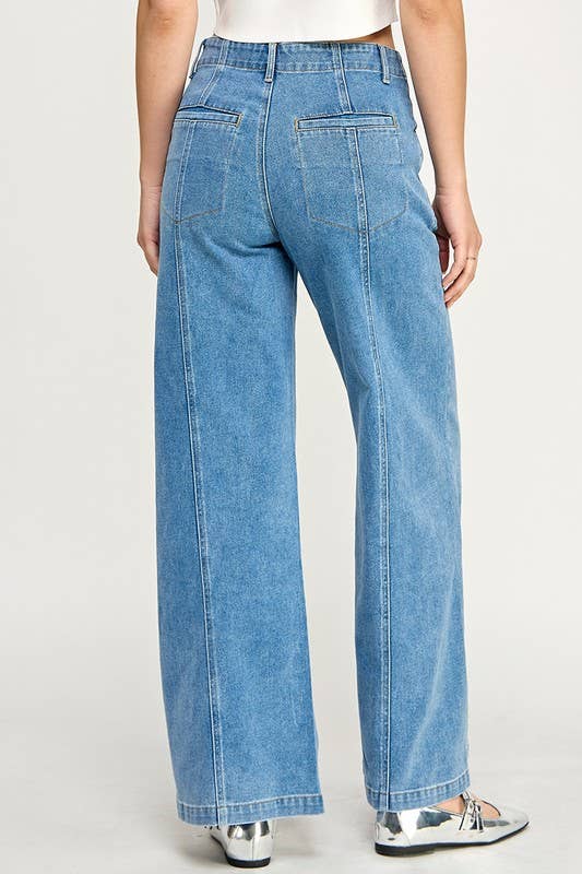 Power Denim Wide Legs Jeans