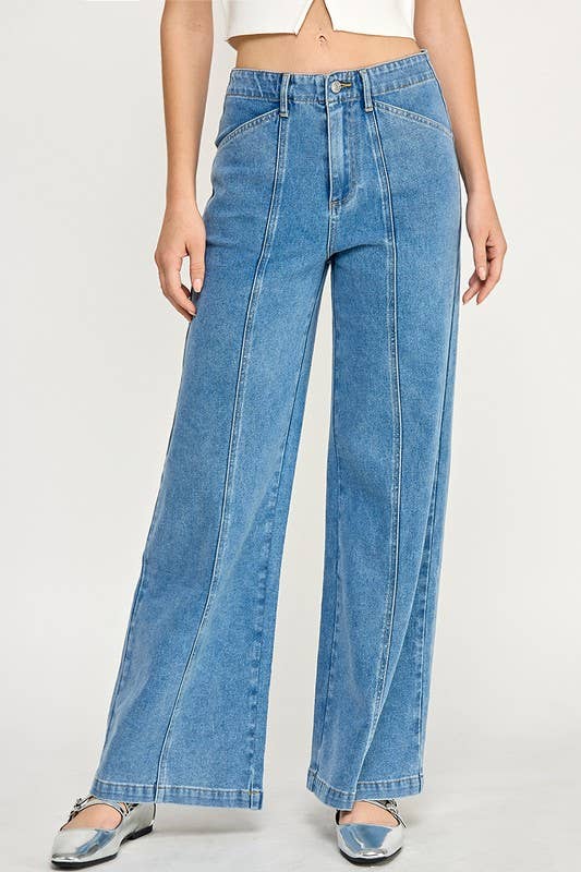 Power Denim Wide Legs Jeans