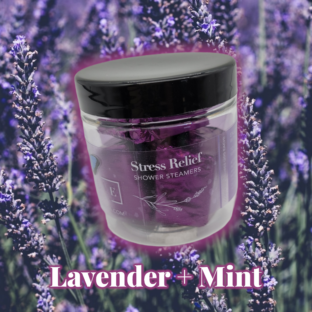 Lavender Mint Stress Relief Shower Steamers