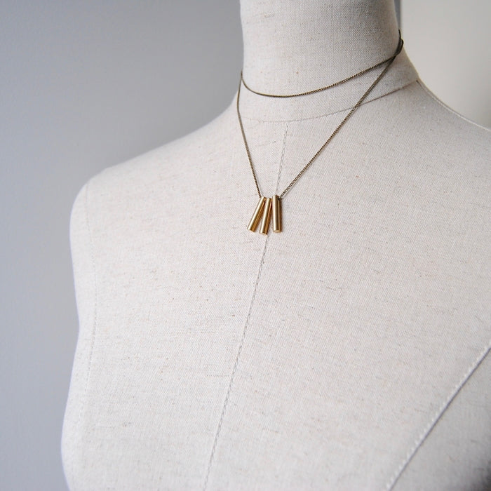 Bar Trio Necklace