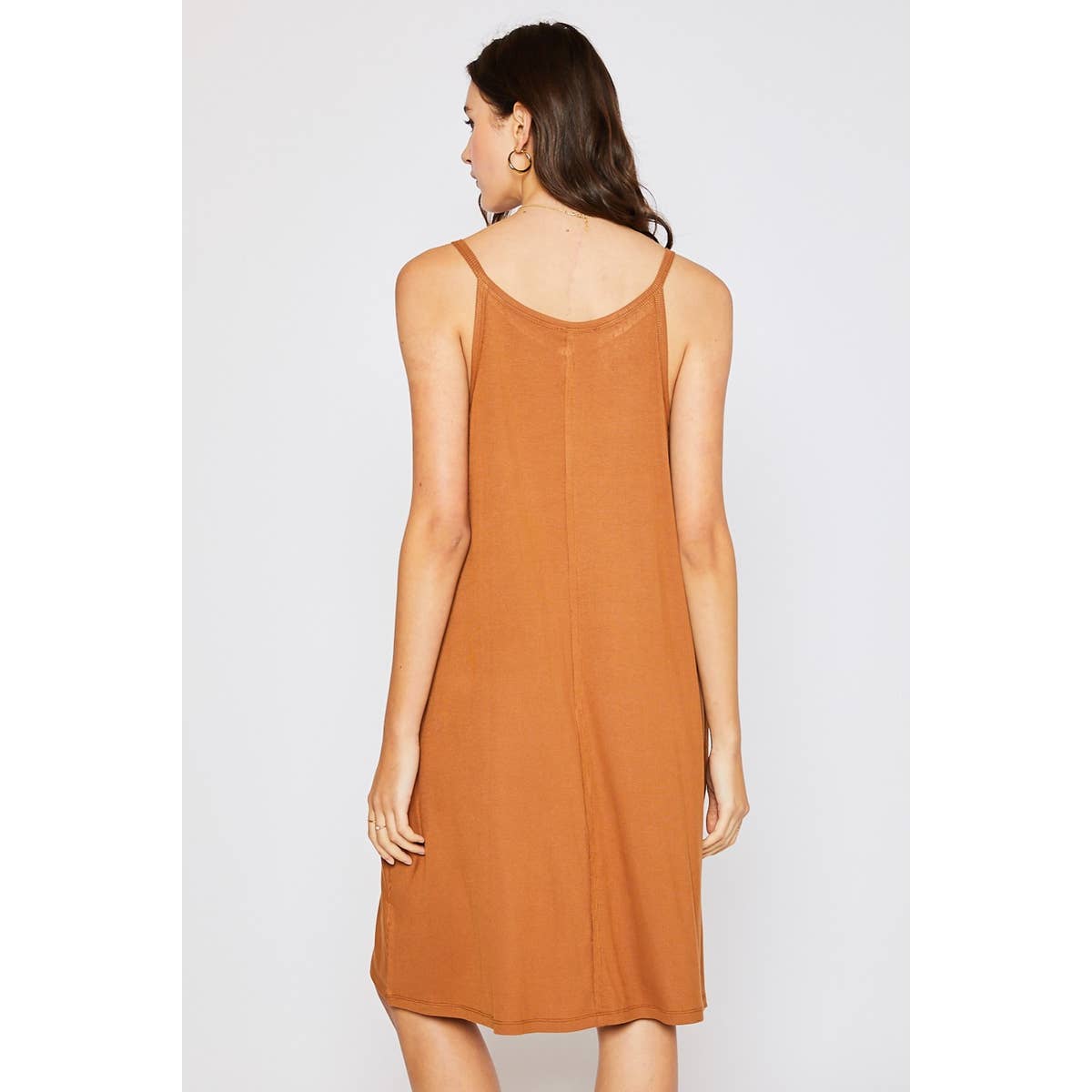 Button Down Halter Dress