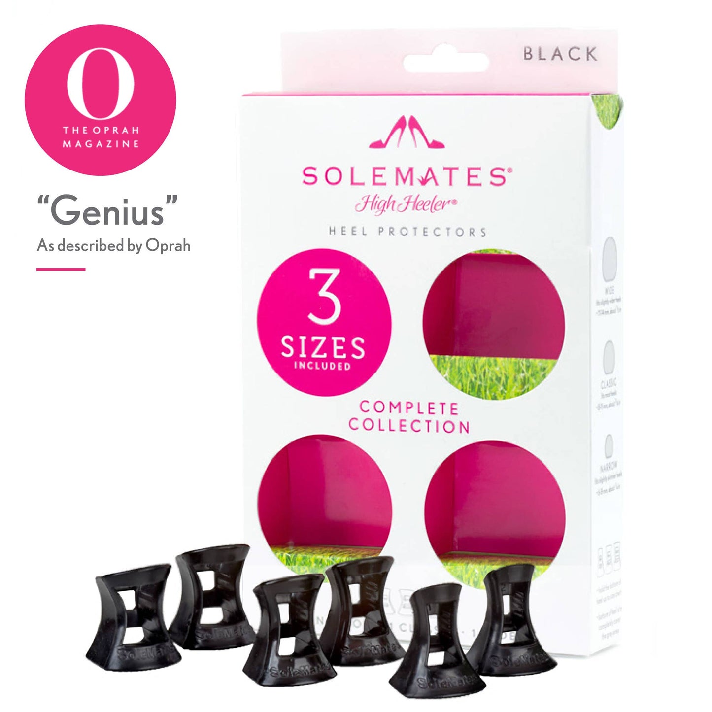 Multi-Pair Set of High Heel Protectors - Solemates