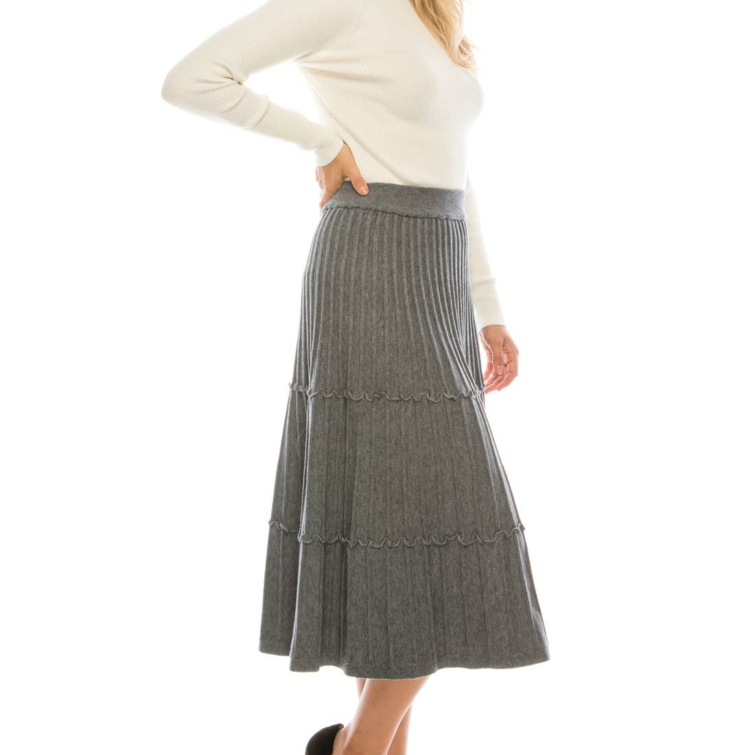 Knit Tier Skirt