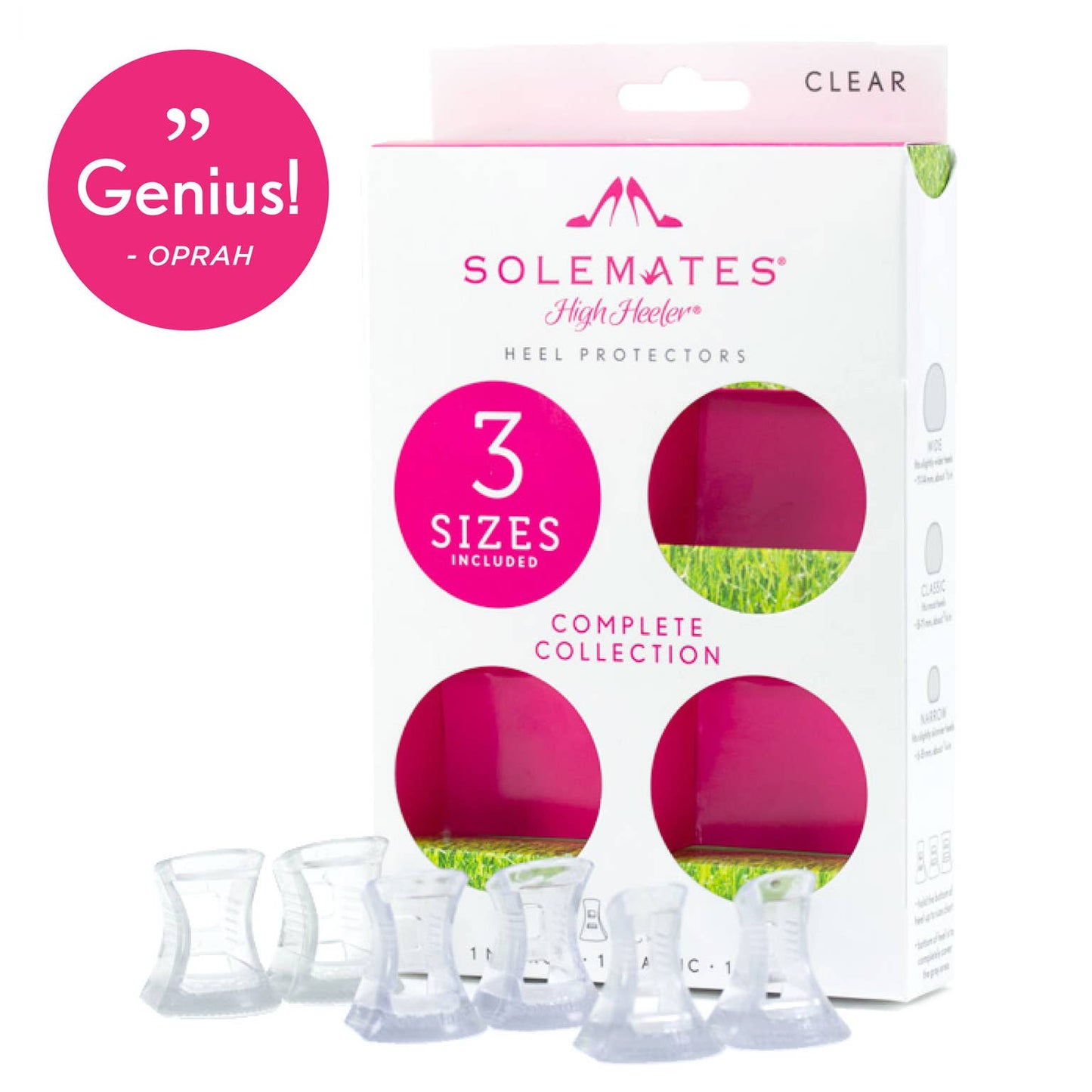 Multi-Pair Set of High Heel Protectors - Solemates