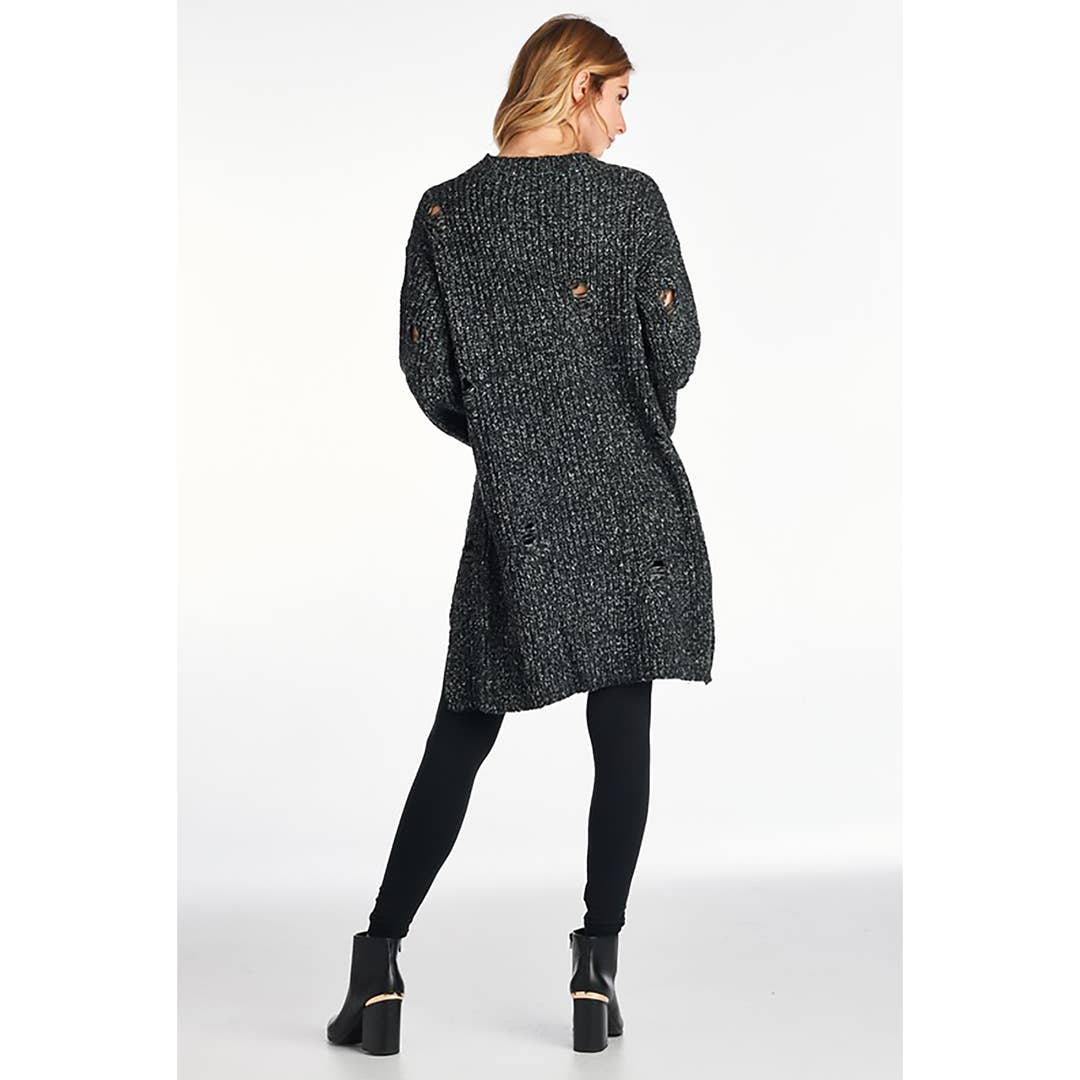 Charcoal Long Sleeve Sweater