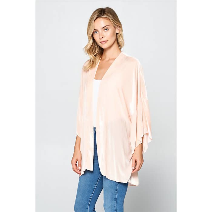 Velvet Kimono Cardigan