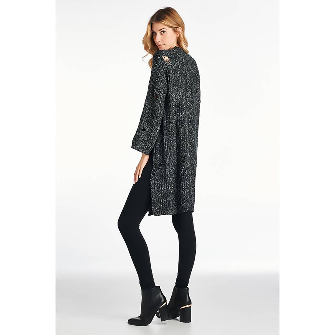 Charcoal Long Sleeve Sweater