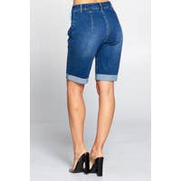 Medium Blue Denim Short