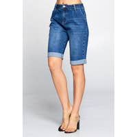 Medium Blue Denim Short