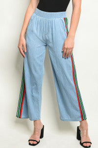 Chambray Pants