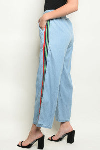 Chambray Pants