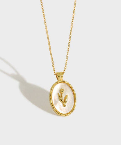 Timeless Tulip Pendant Necklace