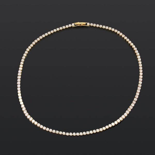 Timeless Diamond Look Sparkling Choker