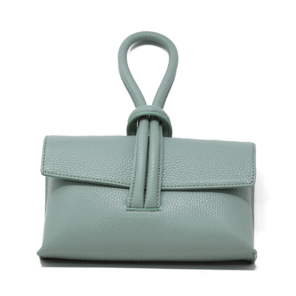 Genuine Italian Leather Wristlet Bag