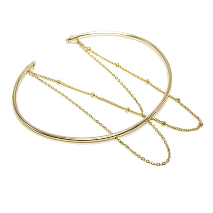 Layla Bar and Chain Bracelet