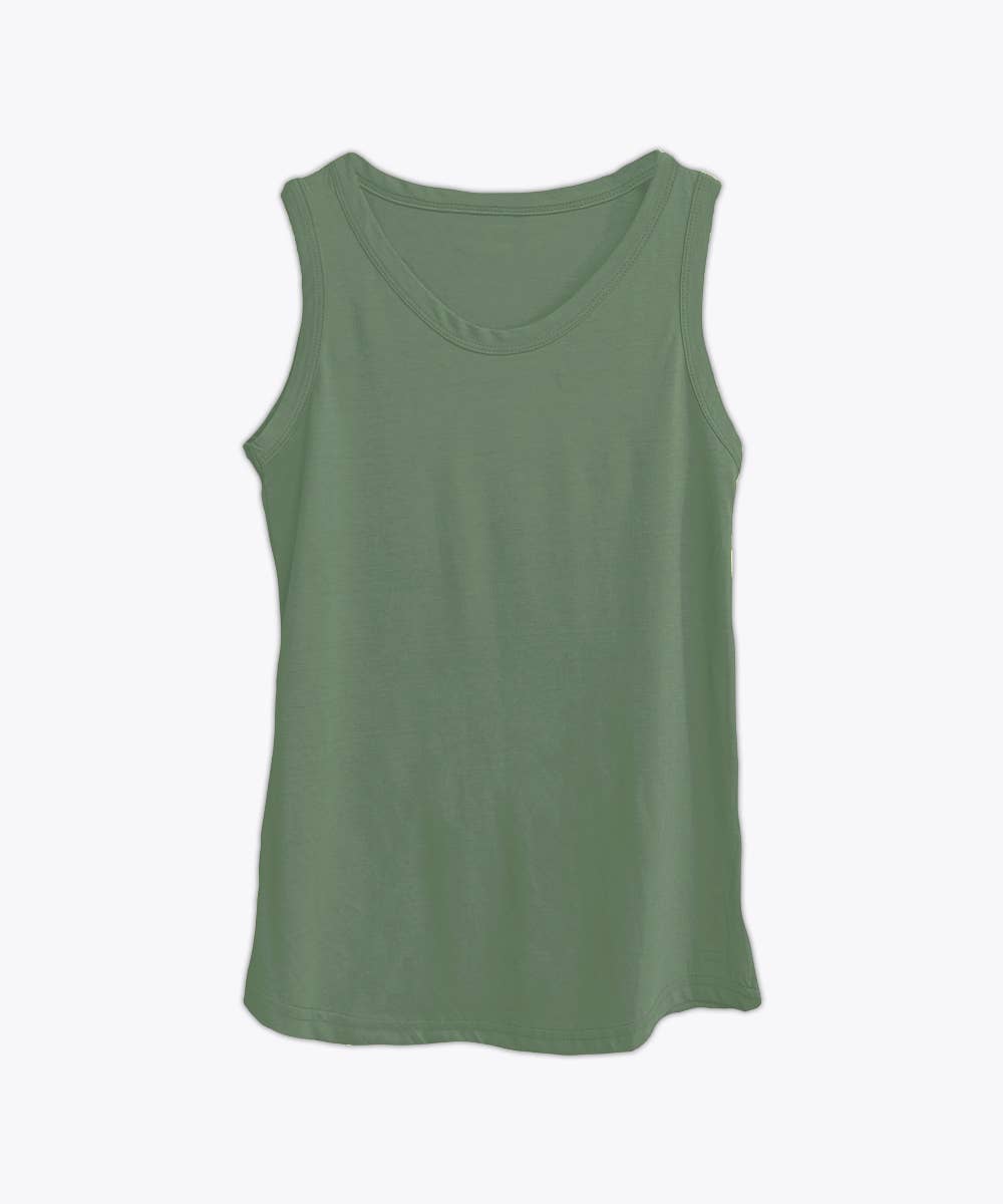 Women's Flowy Tank in Cotton/Modal
