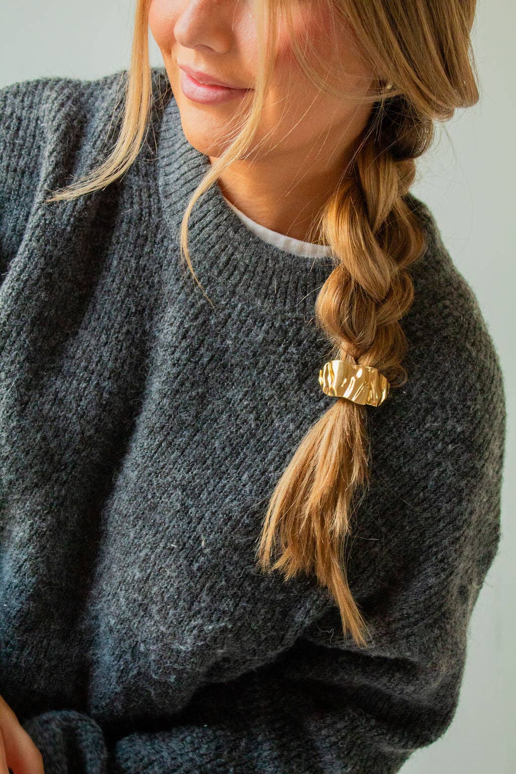 Crinkled Ponytail Cuff