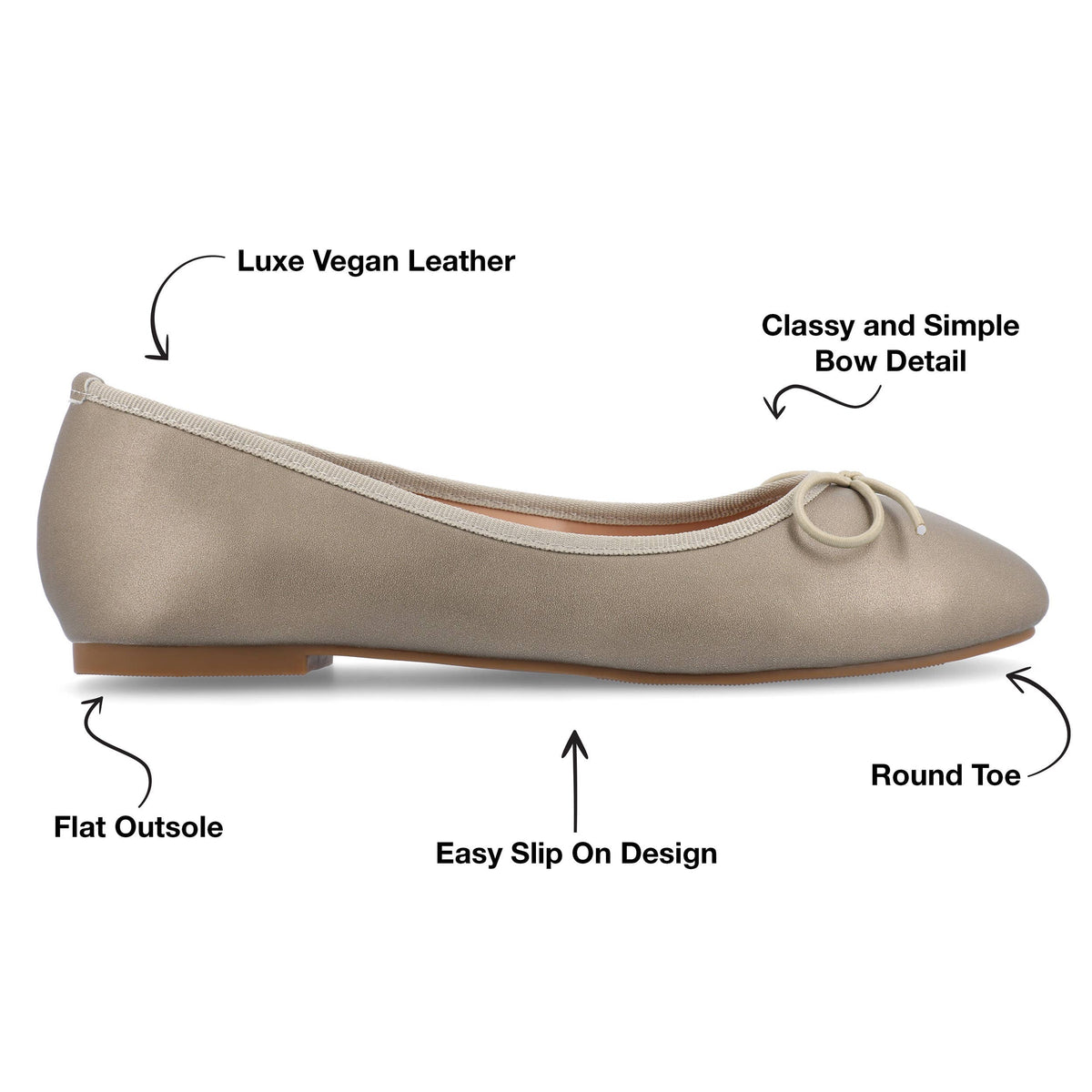 Vika Wide Width Flat