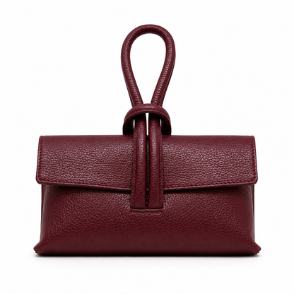Genuine Italian Leather Wristlet Bag