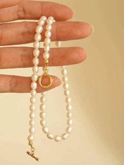 Timeless Pearl Bead Necklace