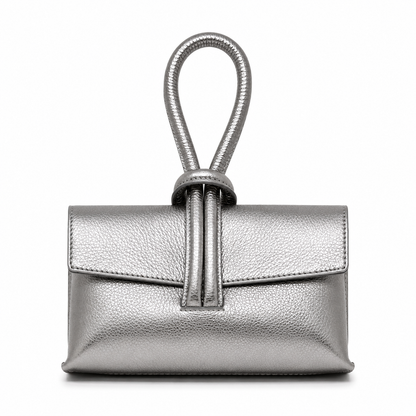 Genuine Italian Leather Wristlet Bag