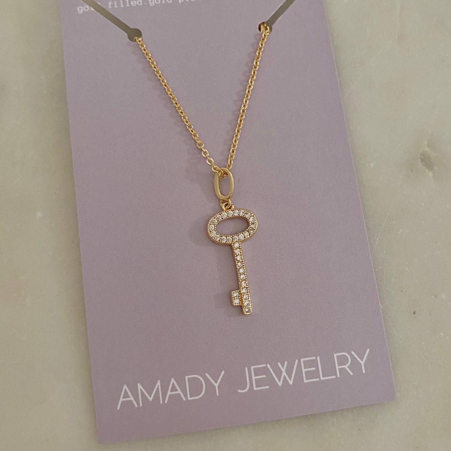 Key Charm Pendant