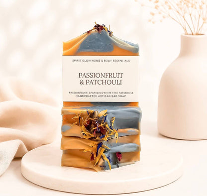 Passionfruit & Patchouli-Handcrafted Artisan Soap Bar 