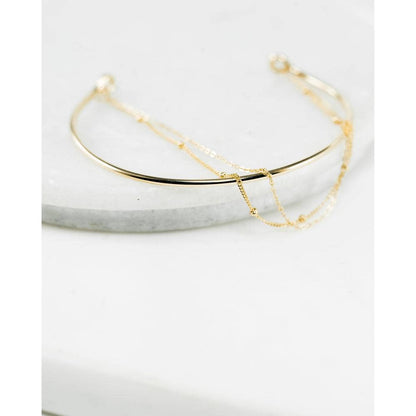 Layla Bar and Chain Bracelet