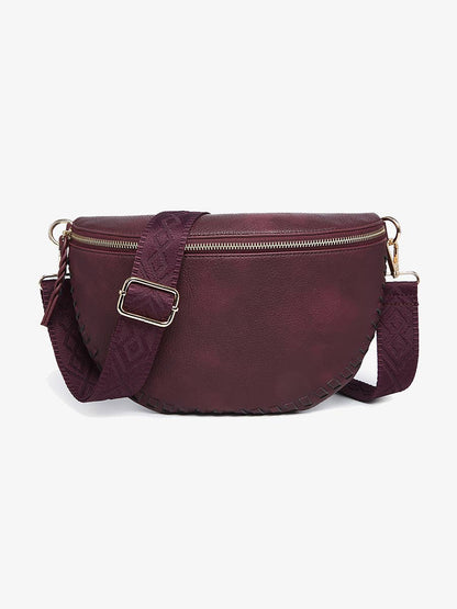 Whipstitch Crossbody/Sling Bag