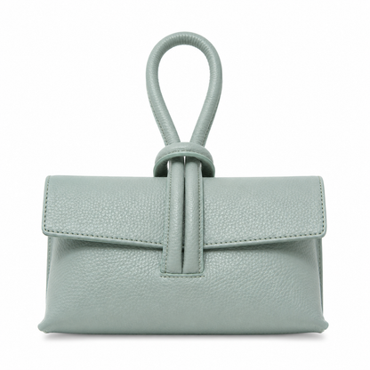 Genuine Italian Leather Wristlet Bag