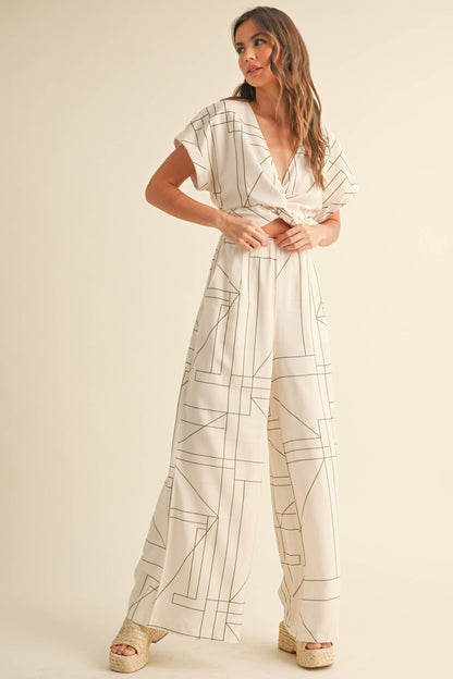MIOU MUSE - T3447ST   MULTI GRID PATTERN KNT FRONT TOP