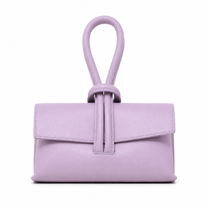 Genuine Italian Leather Wristlet Bag