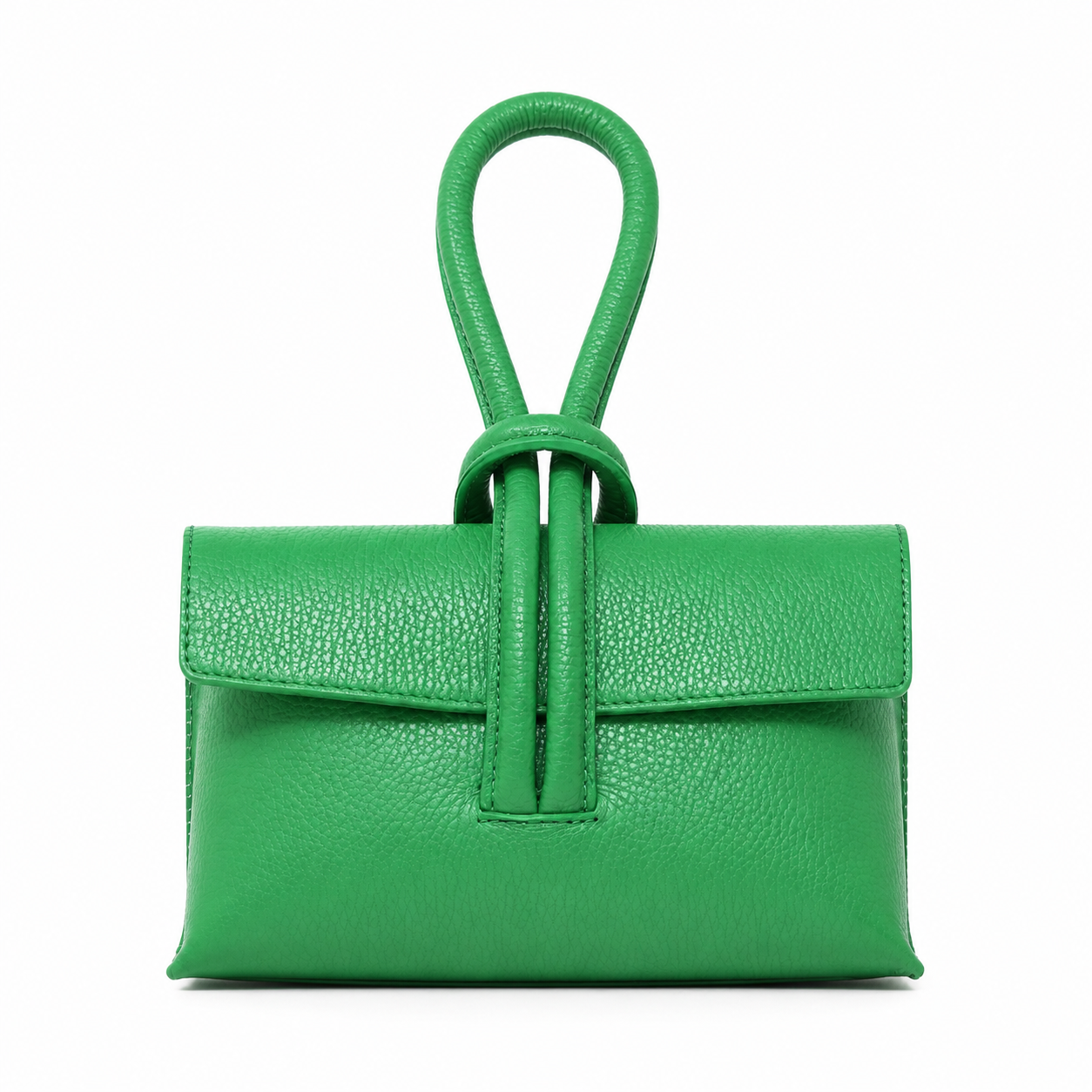 Genuine Italian Leather Wristlet Bag