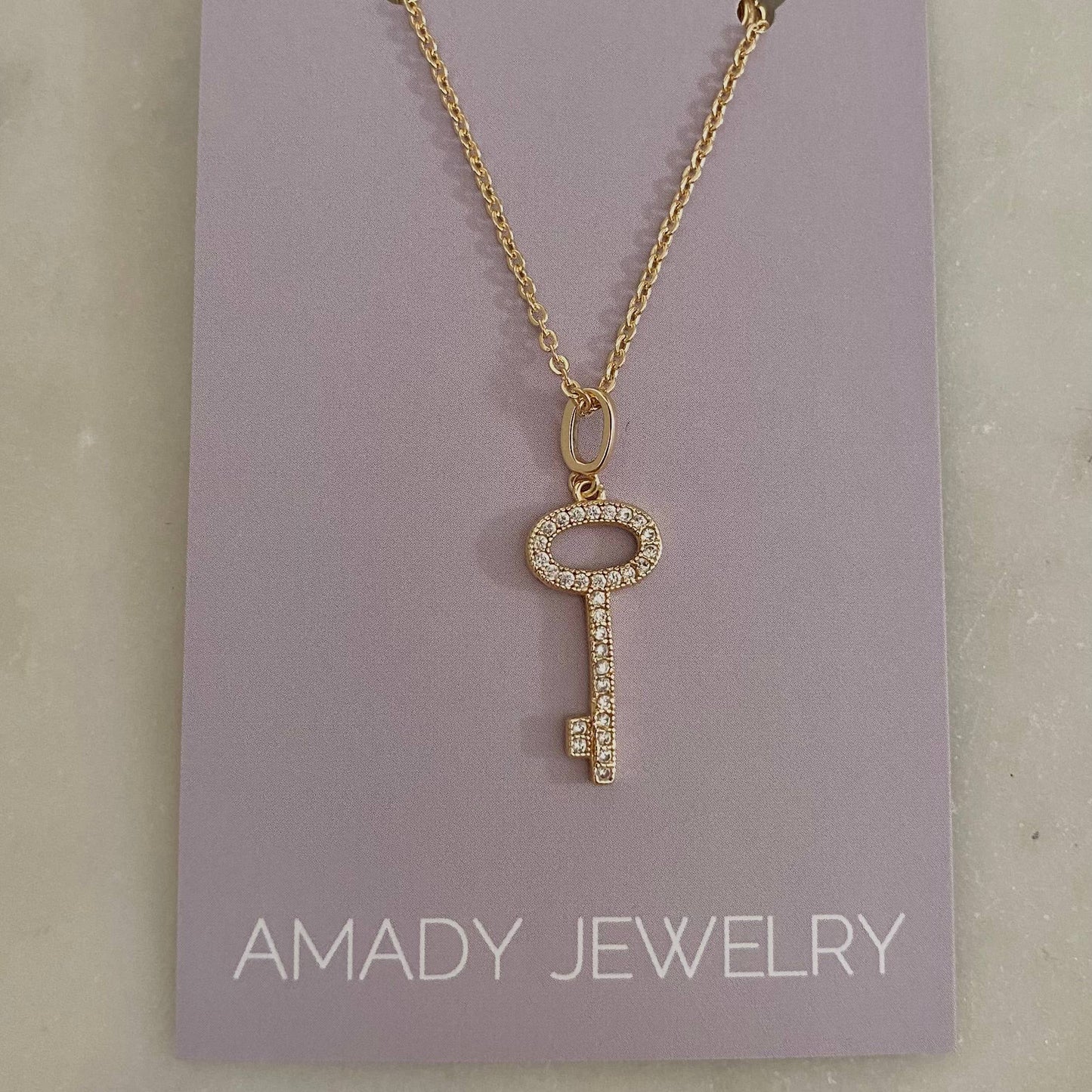 Key Charm Pendant