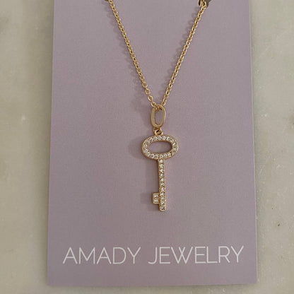 Key Charm Pendant