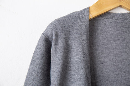 Casual Open Front Oversized Cardigan Sweater