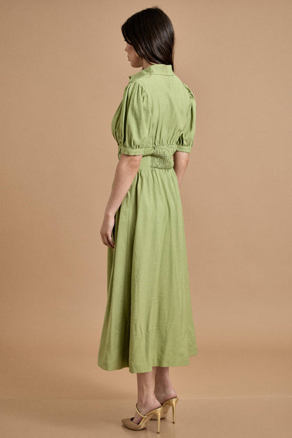 Skylar Rose - Button Down Midi Dress