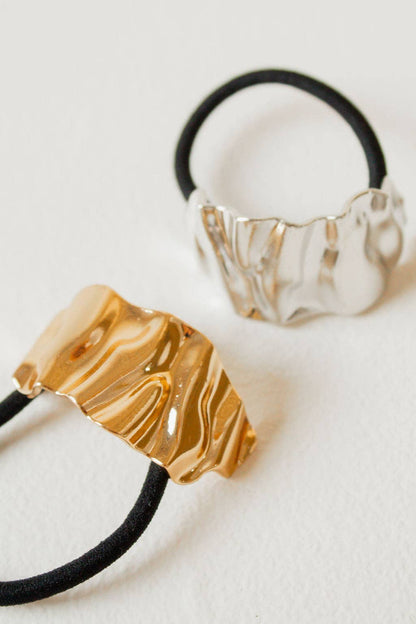 Crinkled Ponytail Cuff