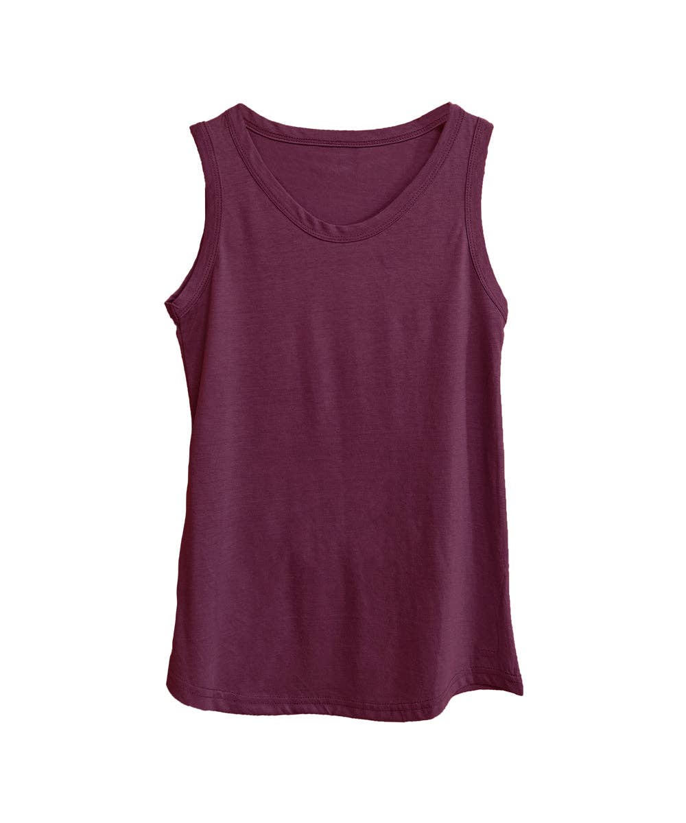 Women's Flowy Tank in Cotton/Modal